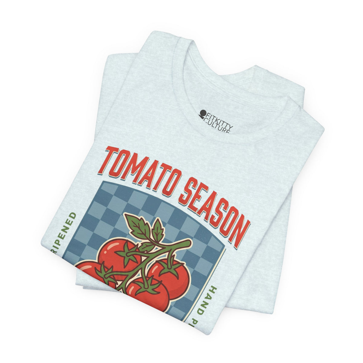 Tomato Season Tee | Vintage Food Graphics, Market Produce T-Shirt, view 32 | Fitkitty Culture®