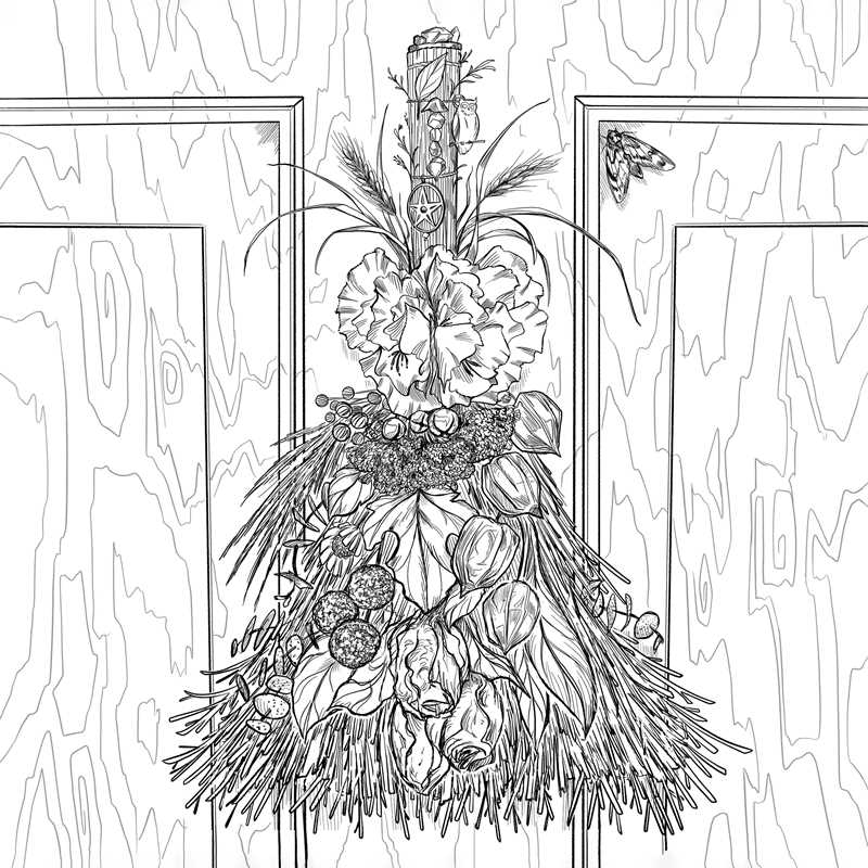 Green Witch's Coloring Book by Arin Murphy-Hiscock — alternate product view 2