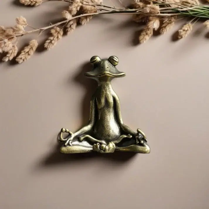 Zen Brass Incense Frog — alternate product view 13
