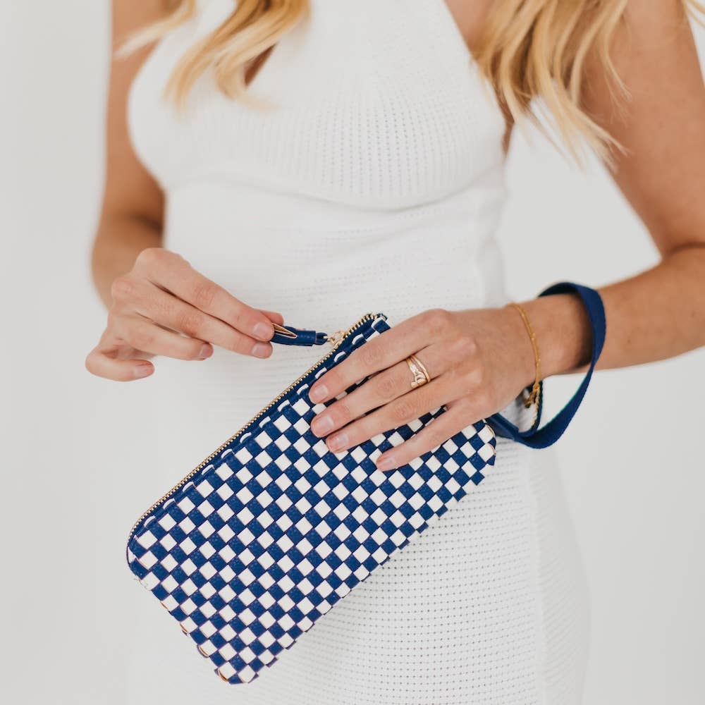 Emma Woven Clutch Wristlet - House of Caelo Athleisure Wear, Yoga Wear &  Women's Clothing