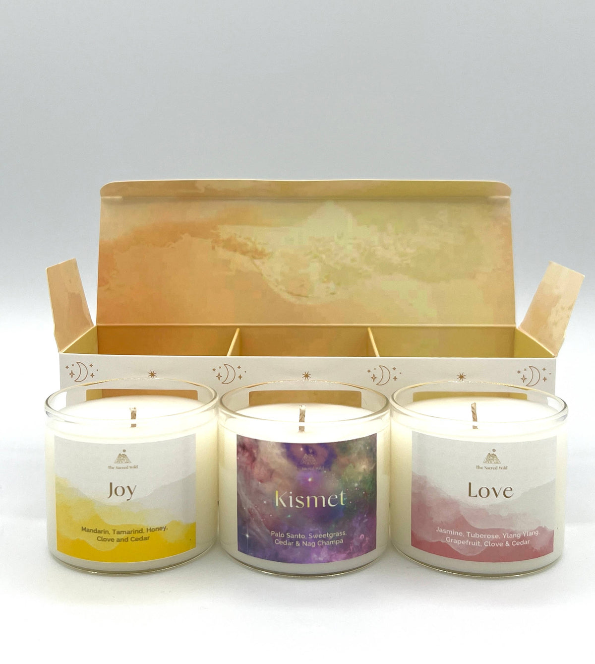 Joy-Mini Intention Votive Scented Candle Gift Set — alternate product view 4