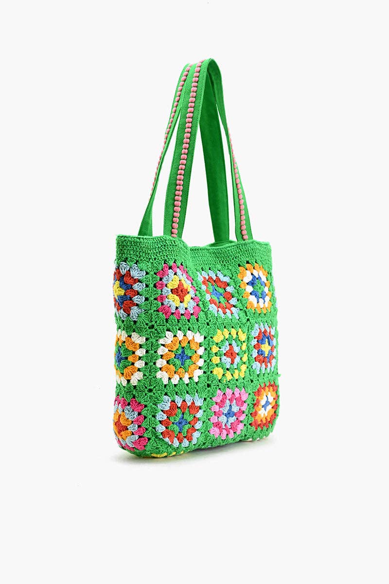 Rooted Radiance Crochet Tote- Sustainable Fashion - House of Caelo Athleisure Wear, Yoga Wear &  Women's Clothing