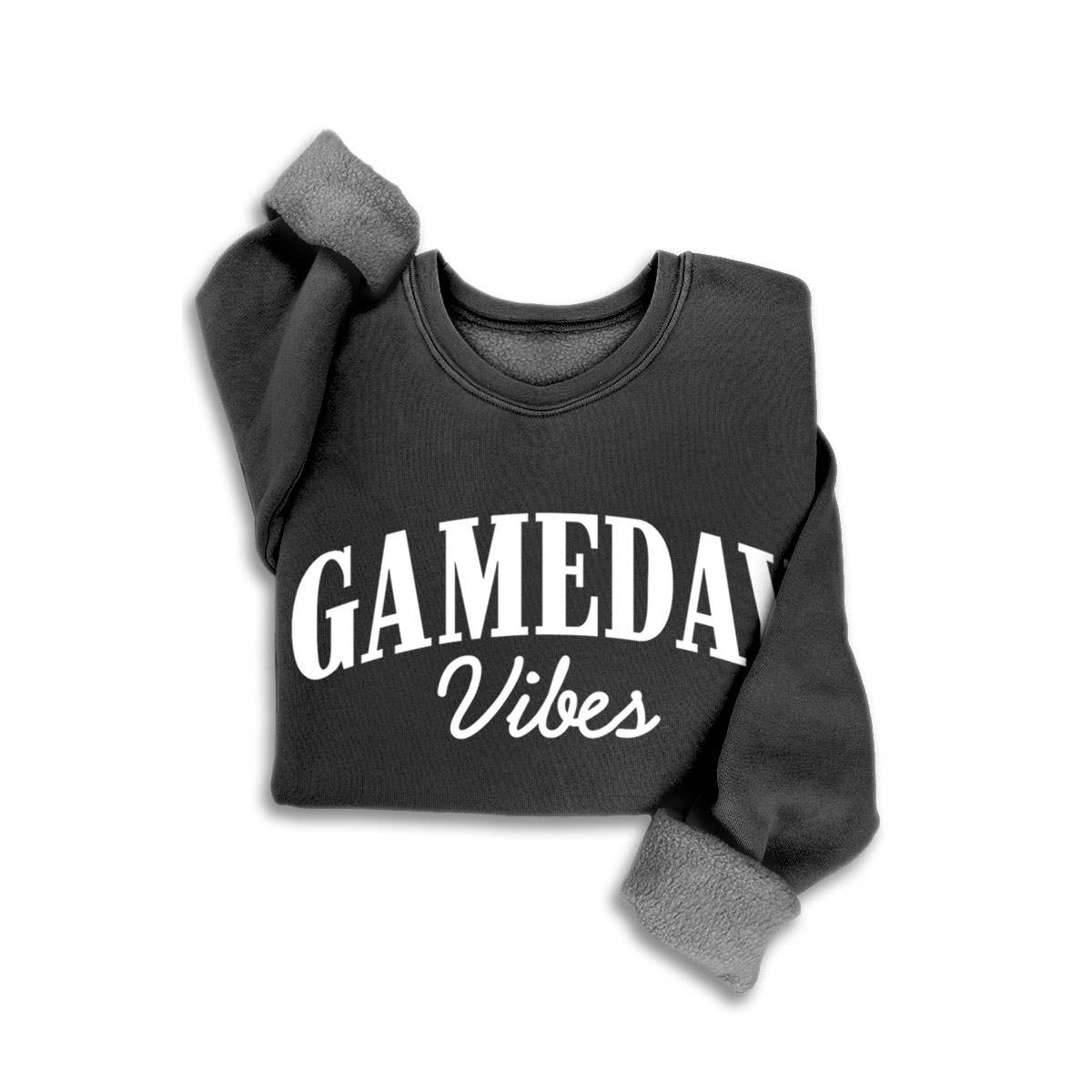 GAMEDAY VIBES MINERAL SWEATSHIRT - House of Caelo Athleisure Wear, Yoga Wear &  Women's Clothing