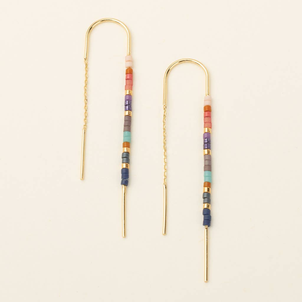 Miyuki Thread Earring - House of Caelo Athleisure Wear, Yoga Wear &  Women's Clothing