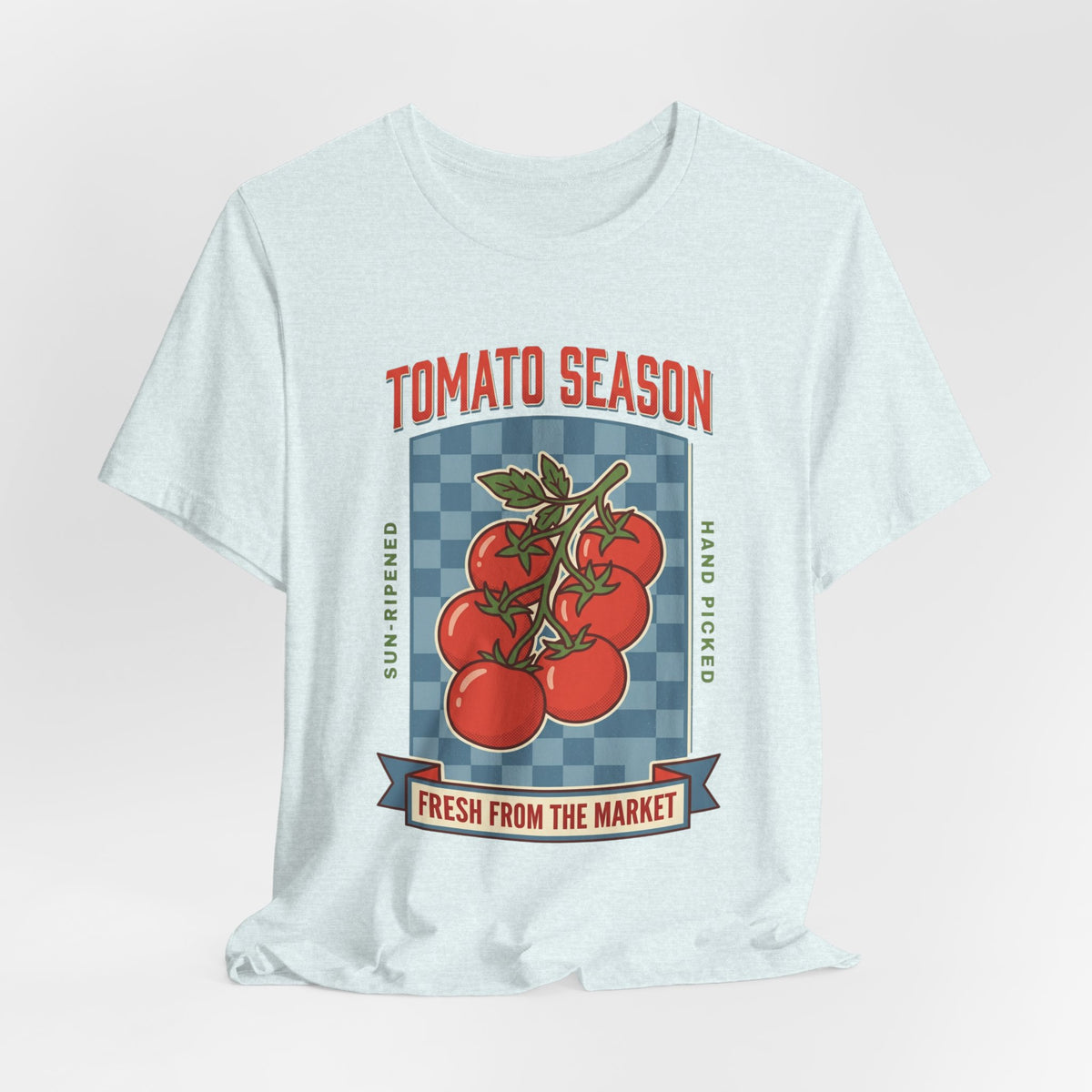 Tomato Season Tee | Vintage Food Graphics, Market Produce T-Shirt, view 33 | Fitkitty Culture®