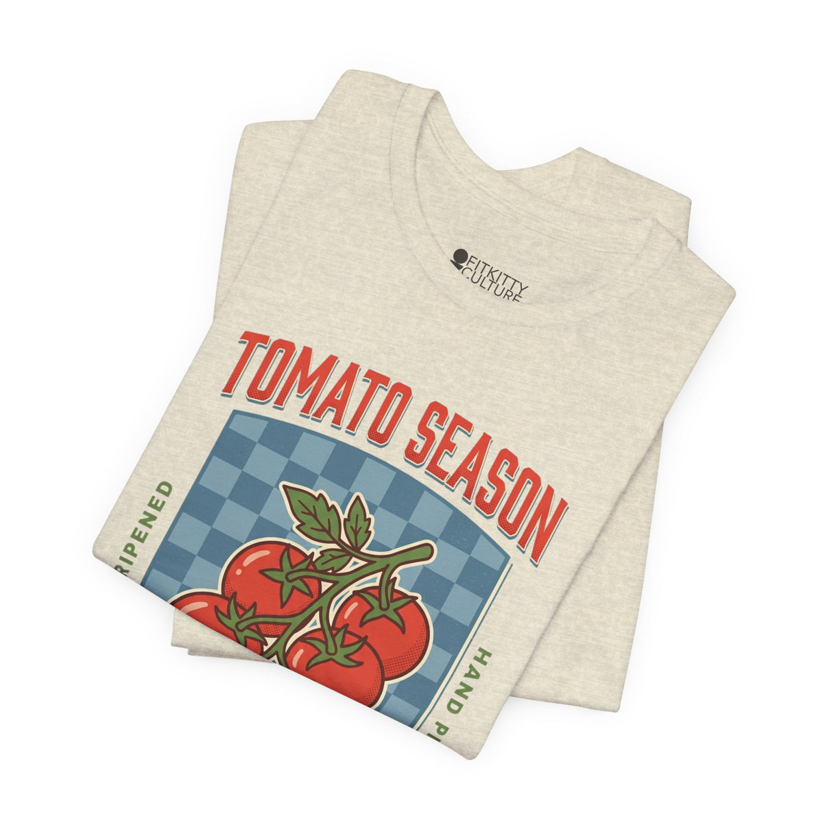 Tomato Season Tee | Vintage Food Graphics, Market Produce T-Shirt, view 26 | Fitkitty Culture®