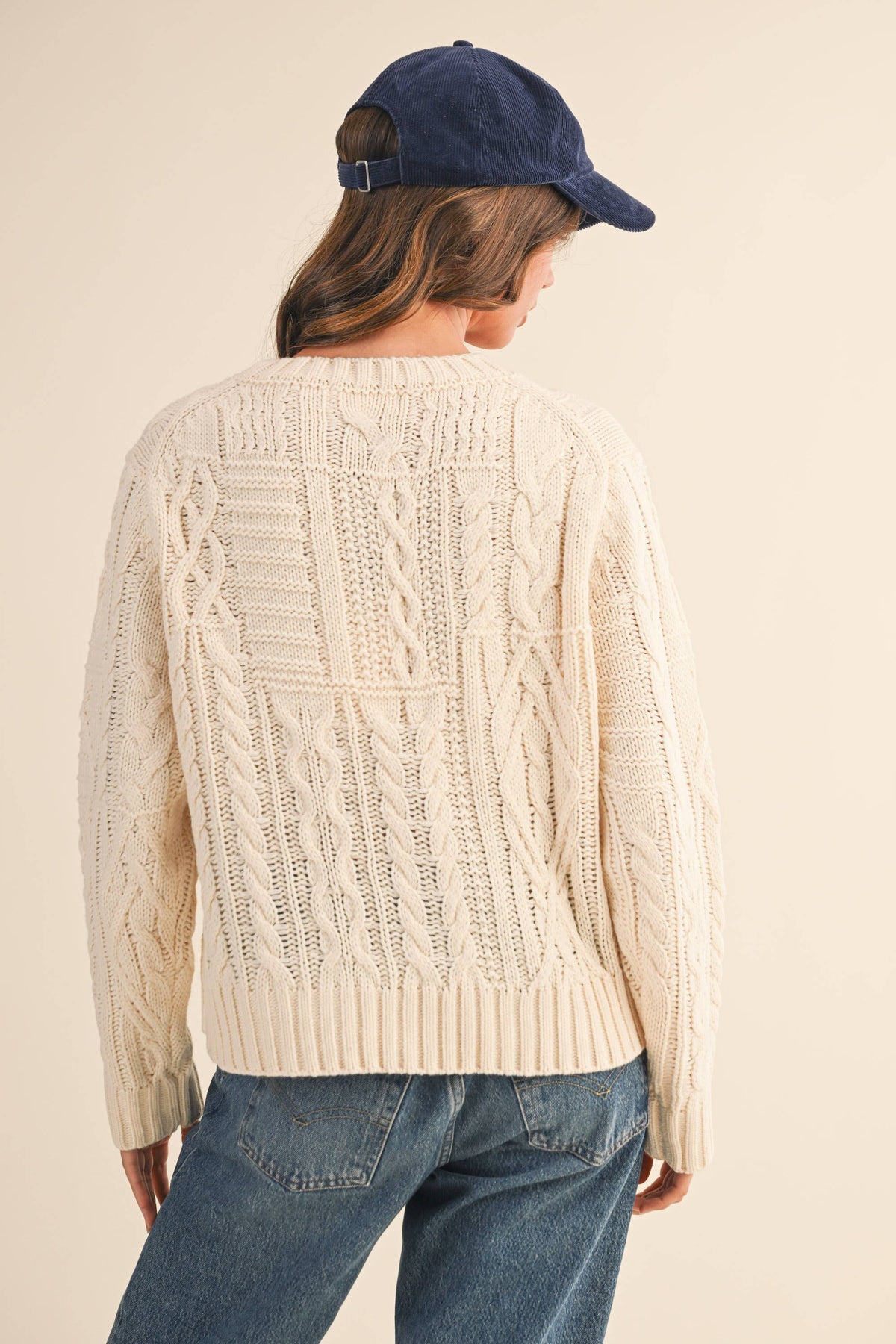 USA Flag Cable Knit Sweater - House of Caelo Athleisure Wear, Yoga Wear &  Women's Clothing