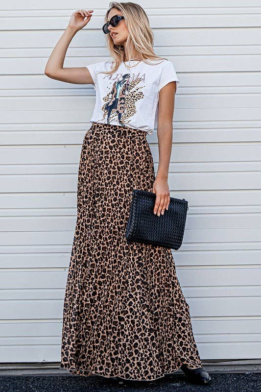 Fierce Flow Leopard Skirt - House of Caelo Athleisure Wear, Yoga Wear &  Women's Clothing