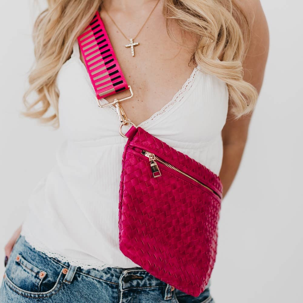 Westlyn Woven Bum Bag - Fitkitty Culture Athleisure Wear, Yoga Wear &  Women's Clothing