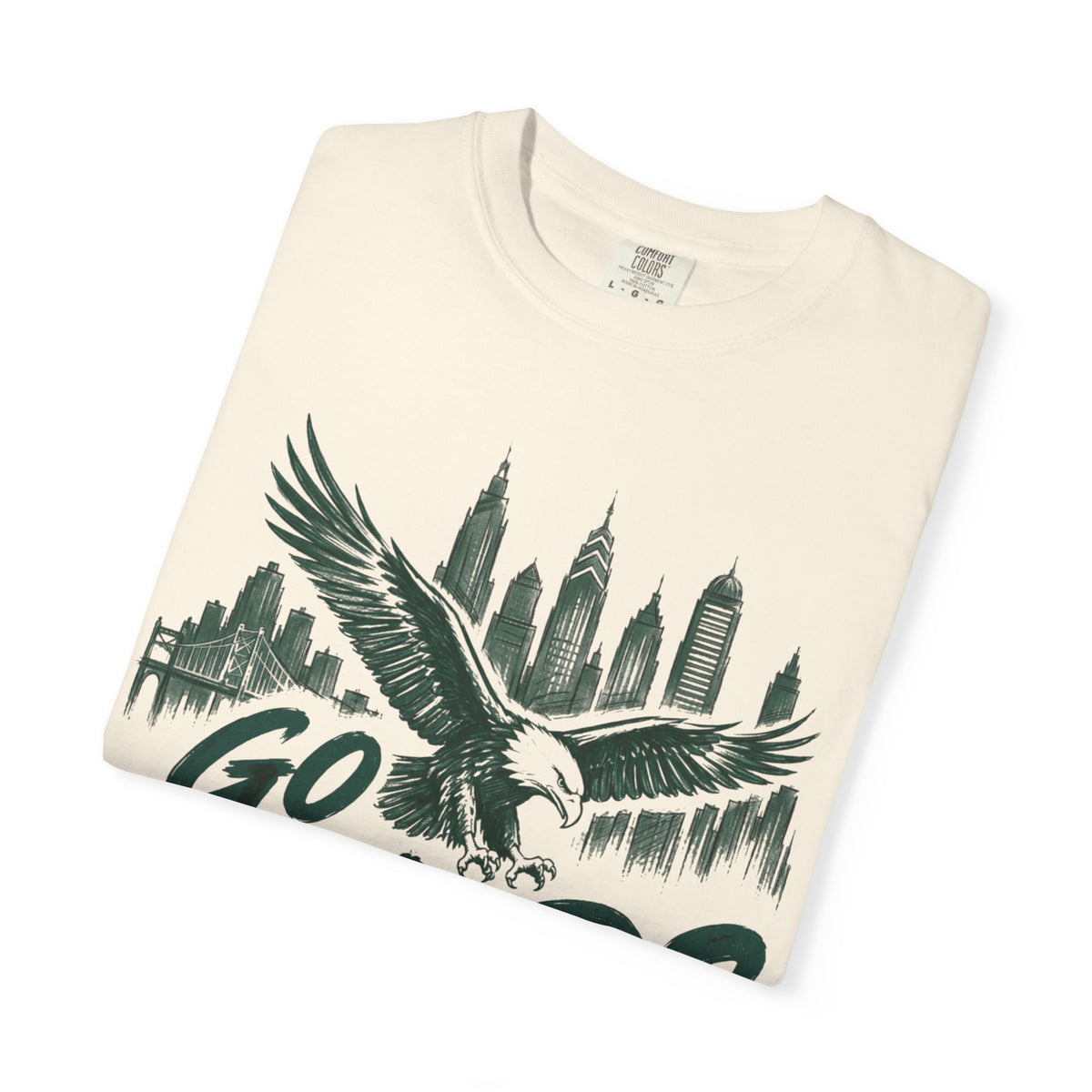 GO BIRDS Sundays Hit Different heavyweight tee product view