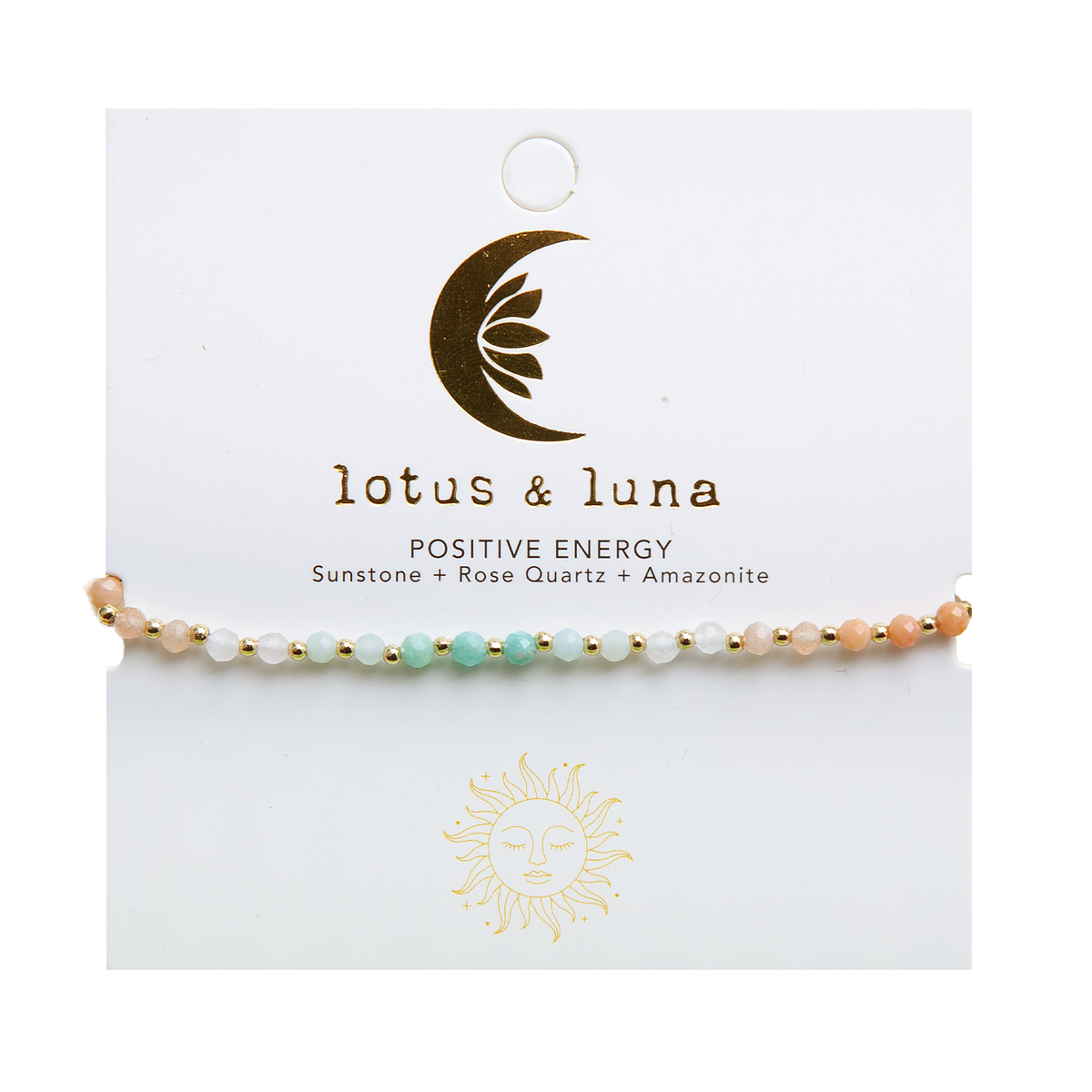 Positive Energy 3mm Healing Bracelet - House of Caelo Athleisure Wear, Yoga Wear &  Women's Clothing