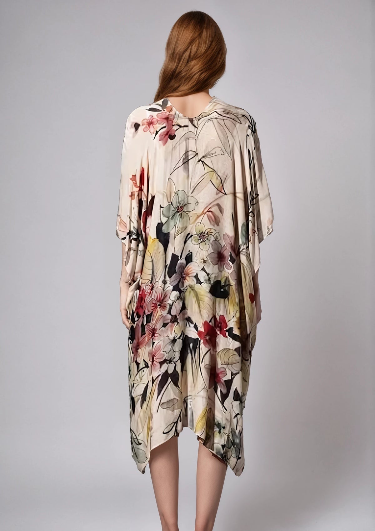 Fleur Serenity Kimono — back view
