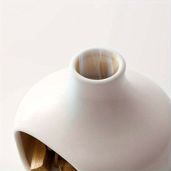 Serene Flame Ceramic Palo Santo Burner — alternate product view 7