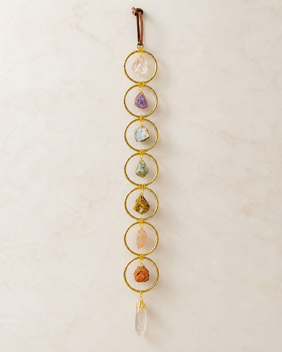 The Aura Alignment Crystal Wall Hanging — alternate product view 2