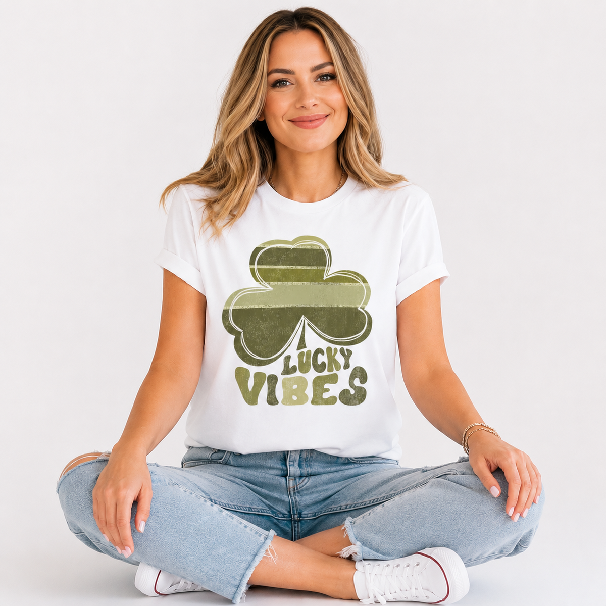 Lucky Vibes Tee | Fitkitty Culture®