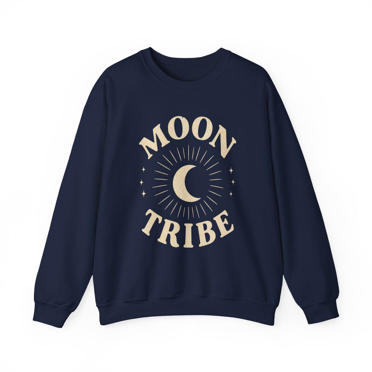 Navy Front Moon Tribe Sweatshirt