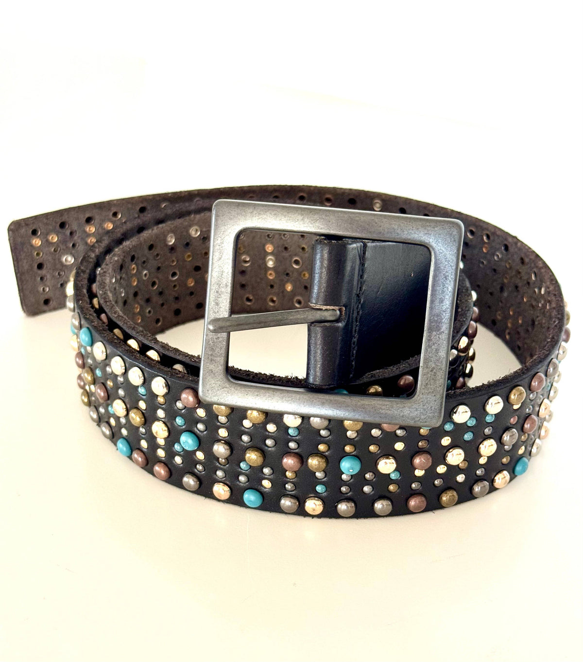 Midnight Rodeo Studded Leather Belt