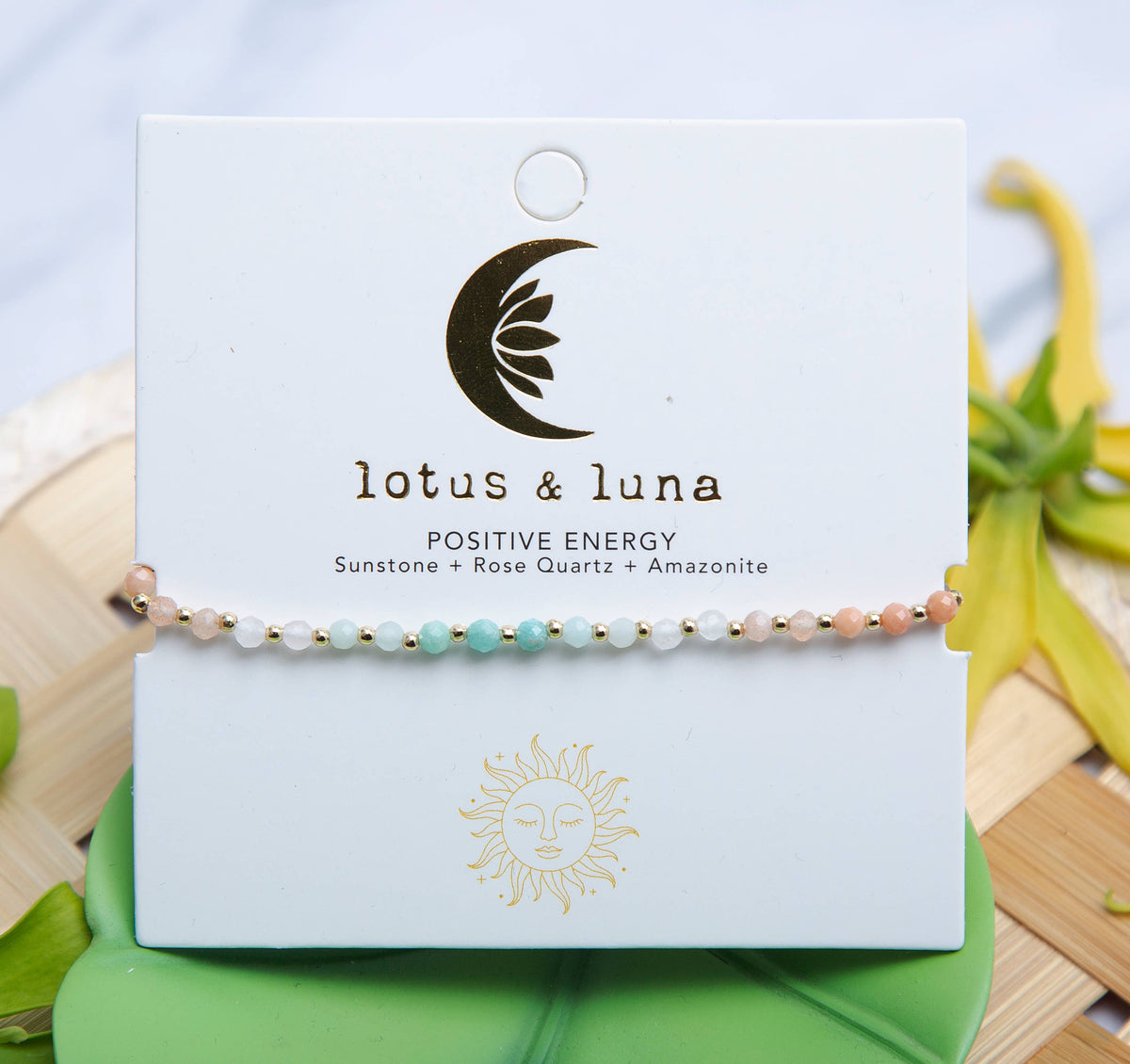 Positive Energy 3mm Healing Bracelet - House of Caelo Athleisure Wear, Yoga Wear &  Women's Clothing