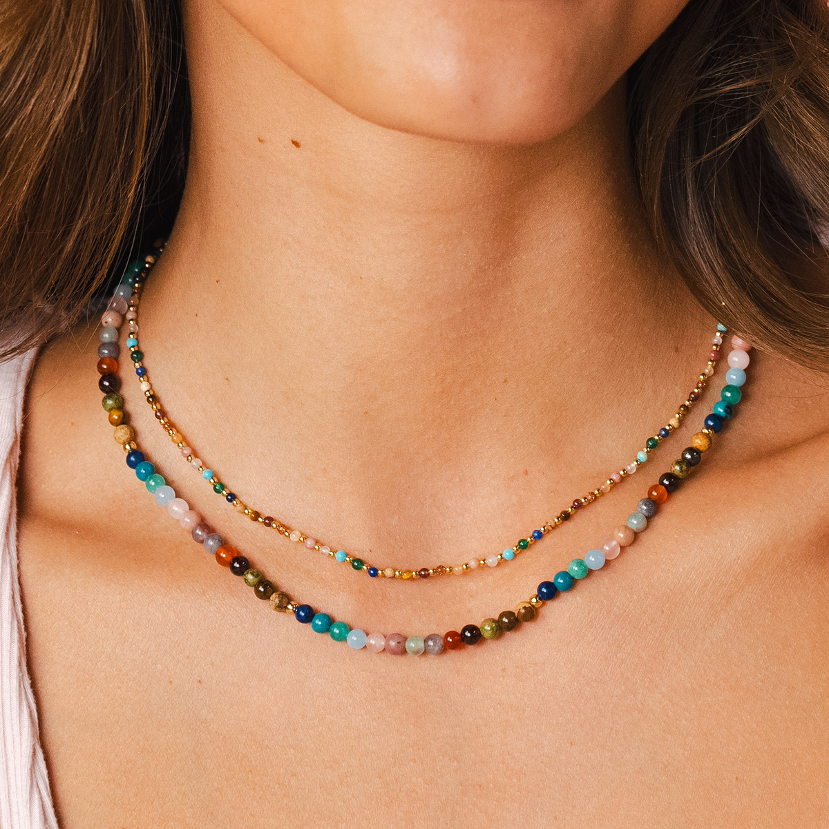 Master Healer 4mm Healing Necklace — alternate product view 3