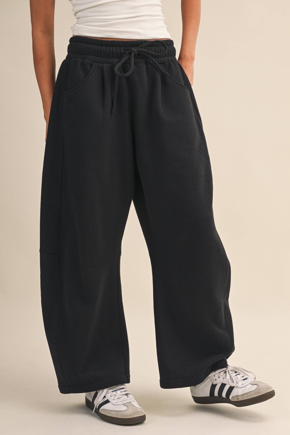 CloudSoft™ Barrel-Leg Sweatpants — alternate product view 13