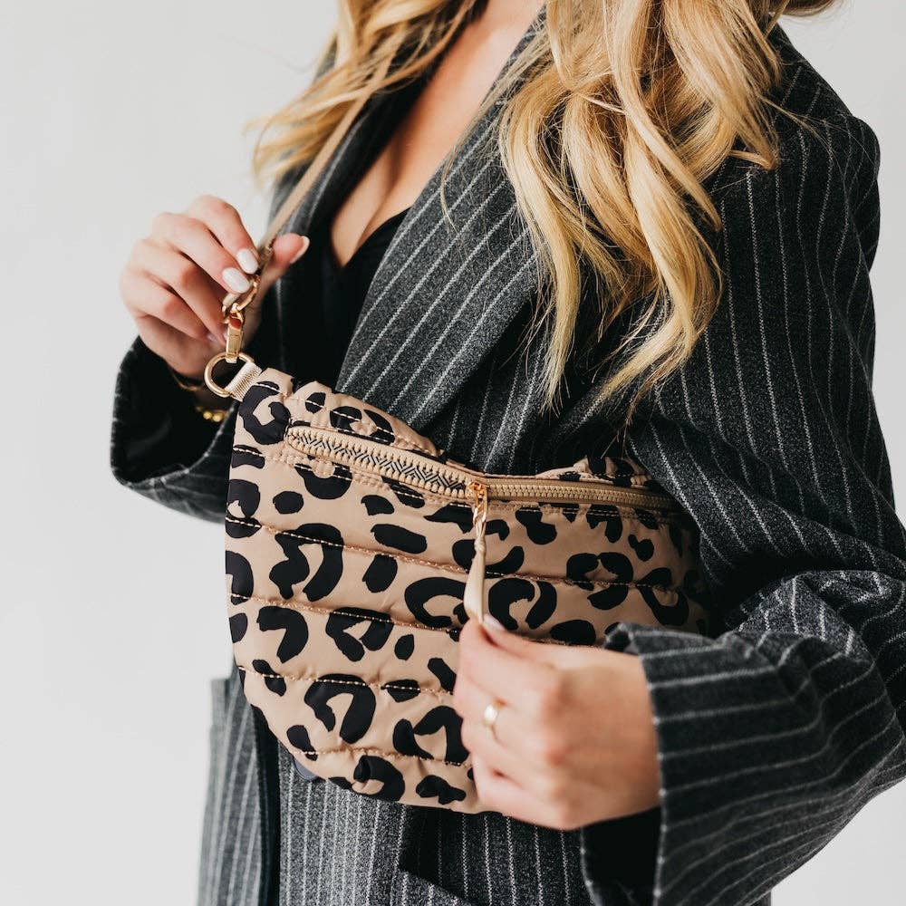 Jolie Puffer Bum Bag - Fitkitty Culture Athleisure Wear, Yoga Wear &  Women's Clothing