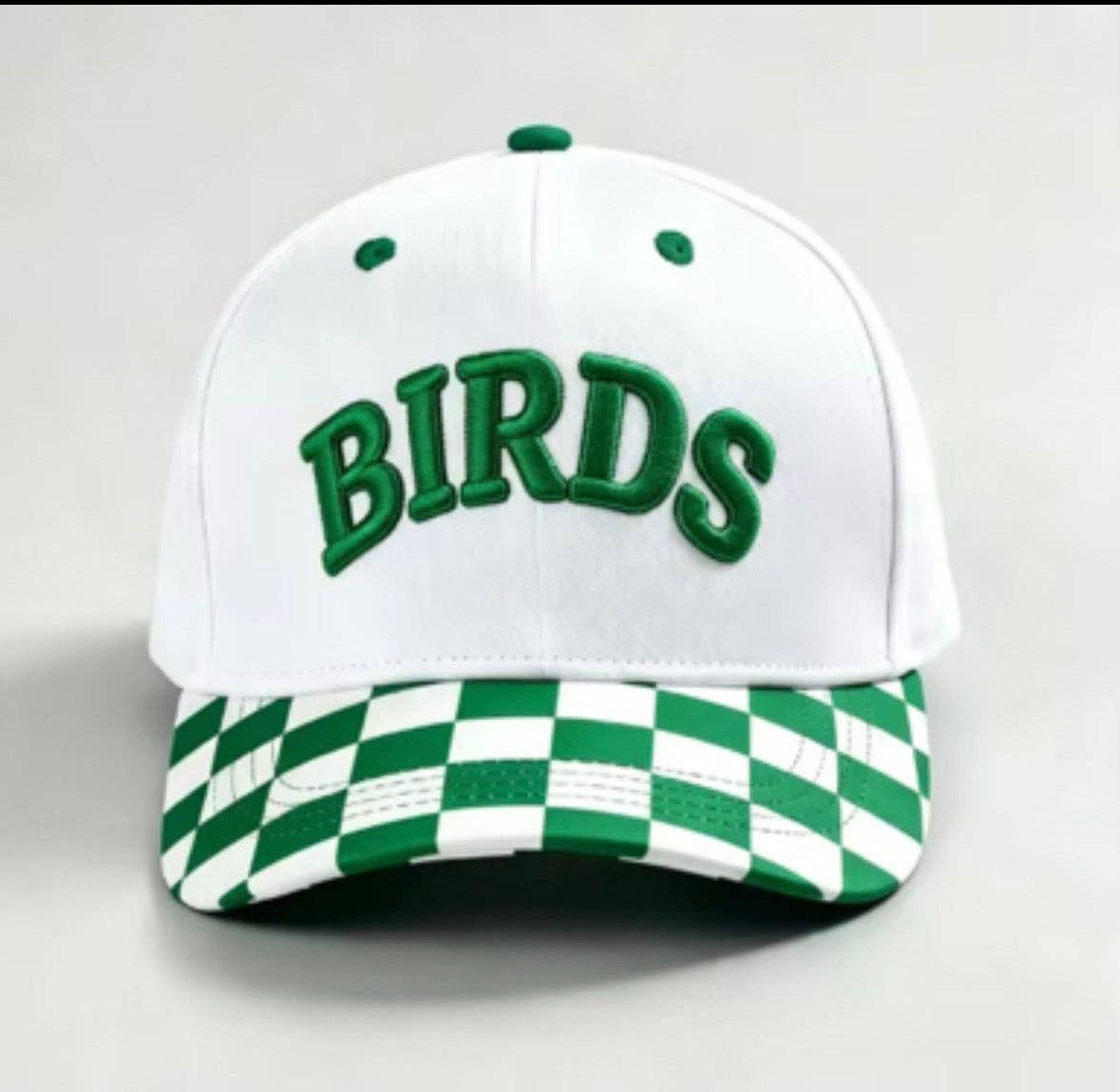 Philadelphia Birds Checkered Green and White Game Day Hat