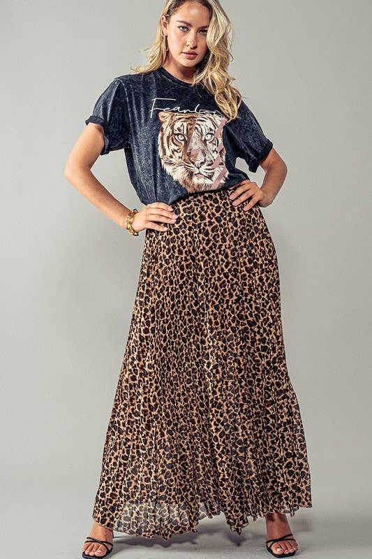 Fierce Flow Leopard Skirt - House of Caelo Athleisure Wear, Yoga Wear &  Women's Clothing