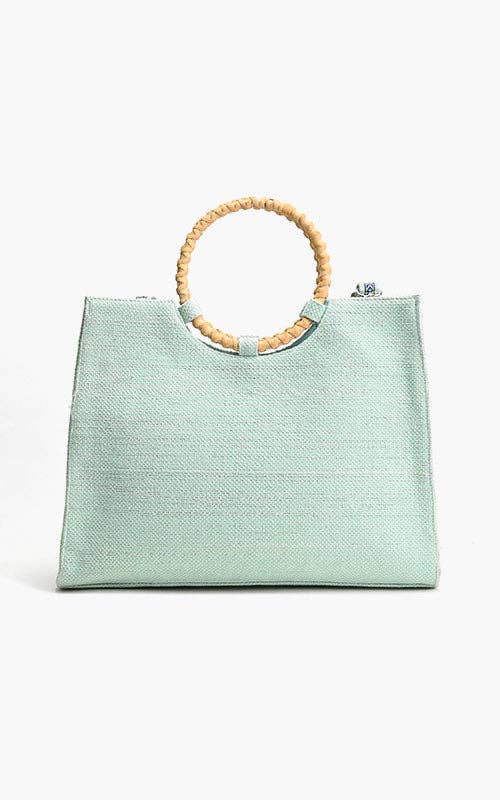 Periwinkle Blue Butterfly Tote - House of Caelo Athleisure Wear, Yoga Wear &  Women's Clothing