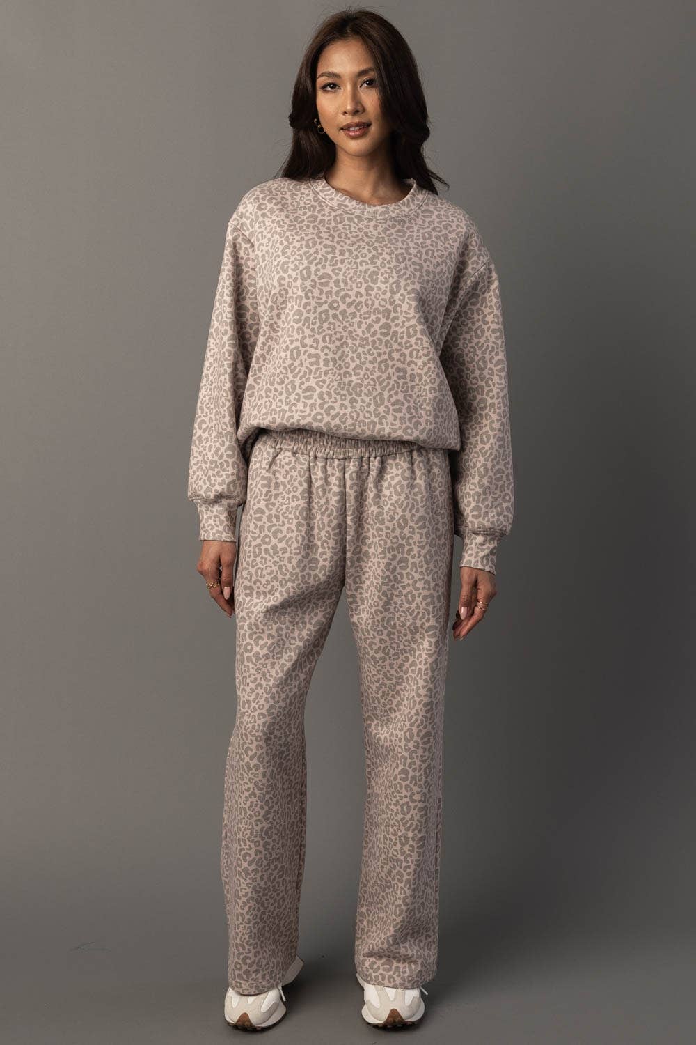 Blush Leopard Sweatpants