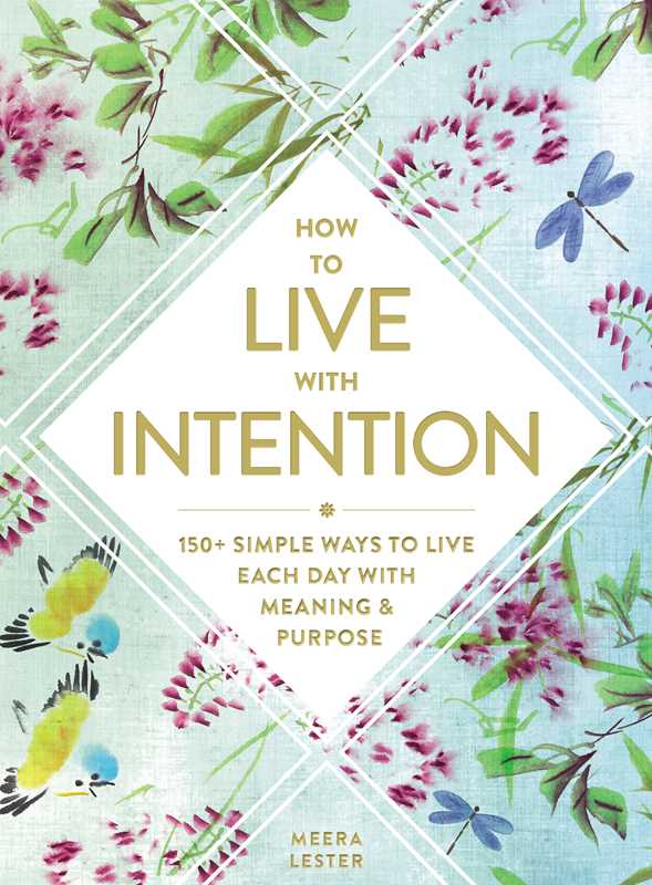 How to Live with Intention by Meera Lester book cover
