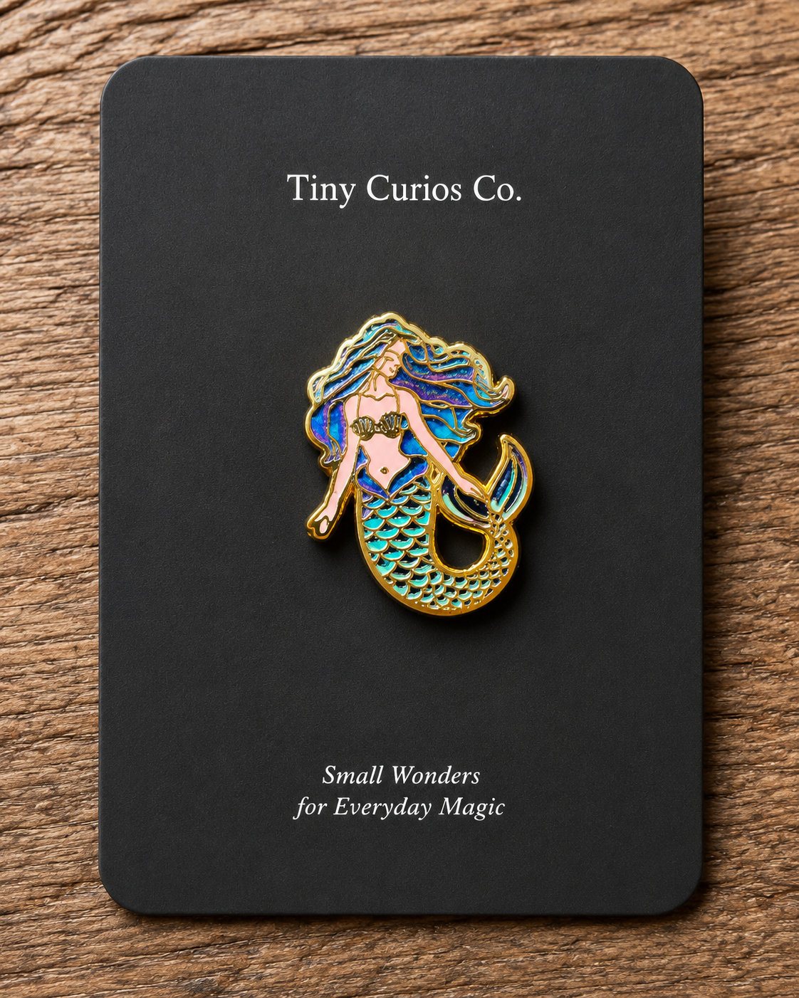 Coral Reef Mermaid enamel pin product detail