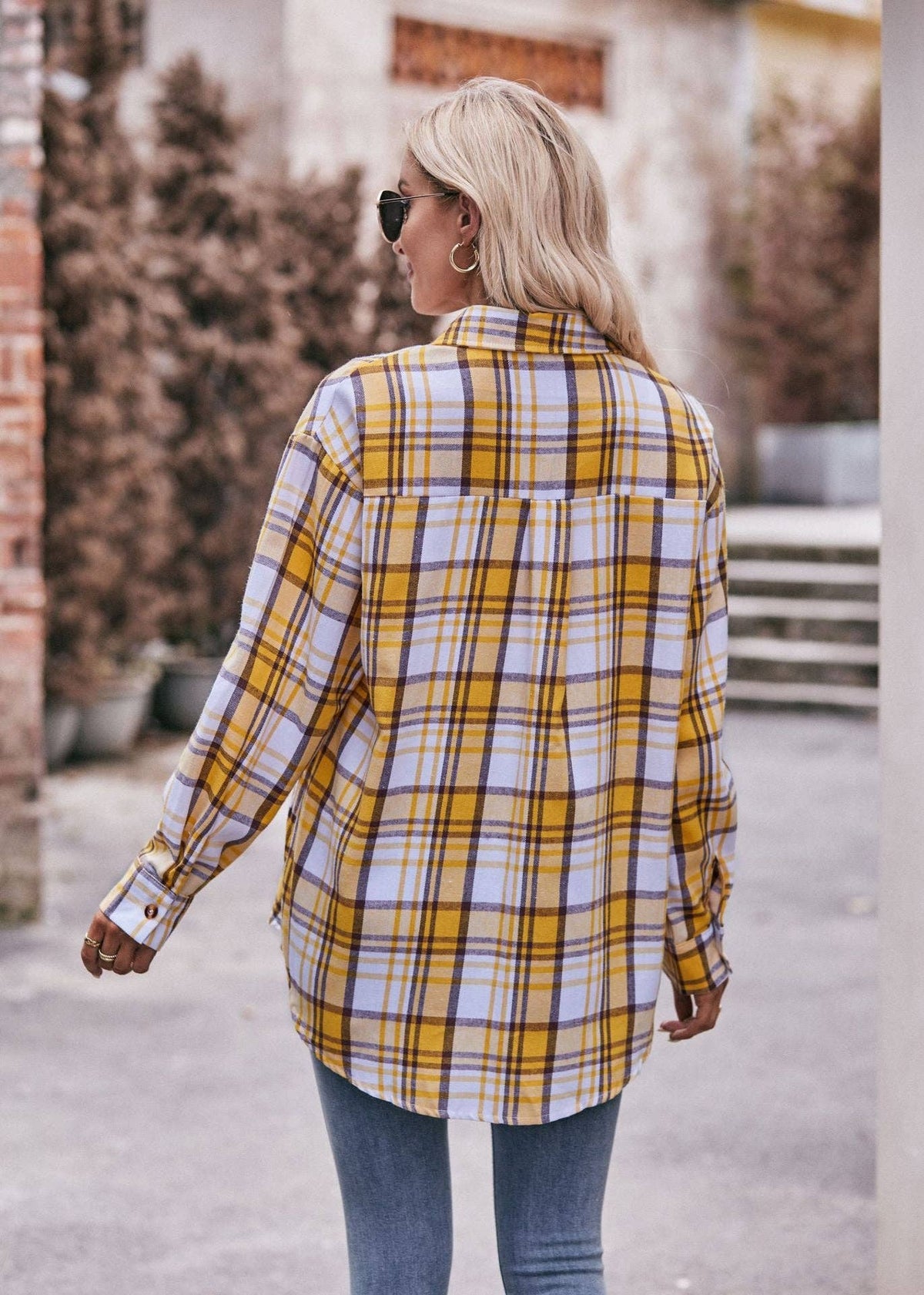The Wanderer Plaid Shirt - House of Caelo Athleisure Wear, Yoga Wear &  Women's Clothing