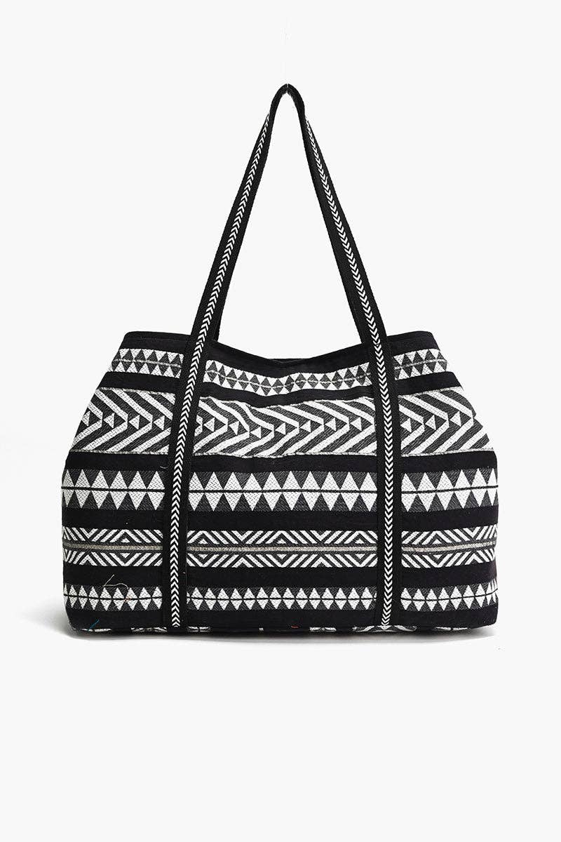 Midnight Market Tote | Boho Weekender & Everyday Carryall — alternate product view 6