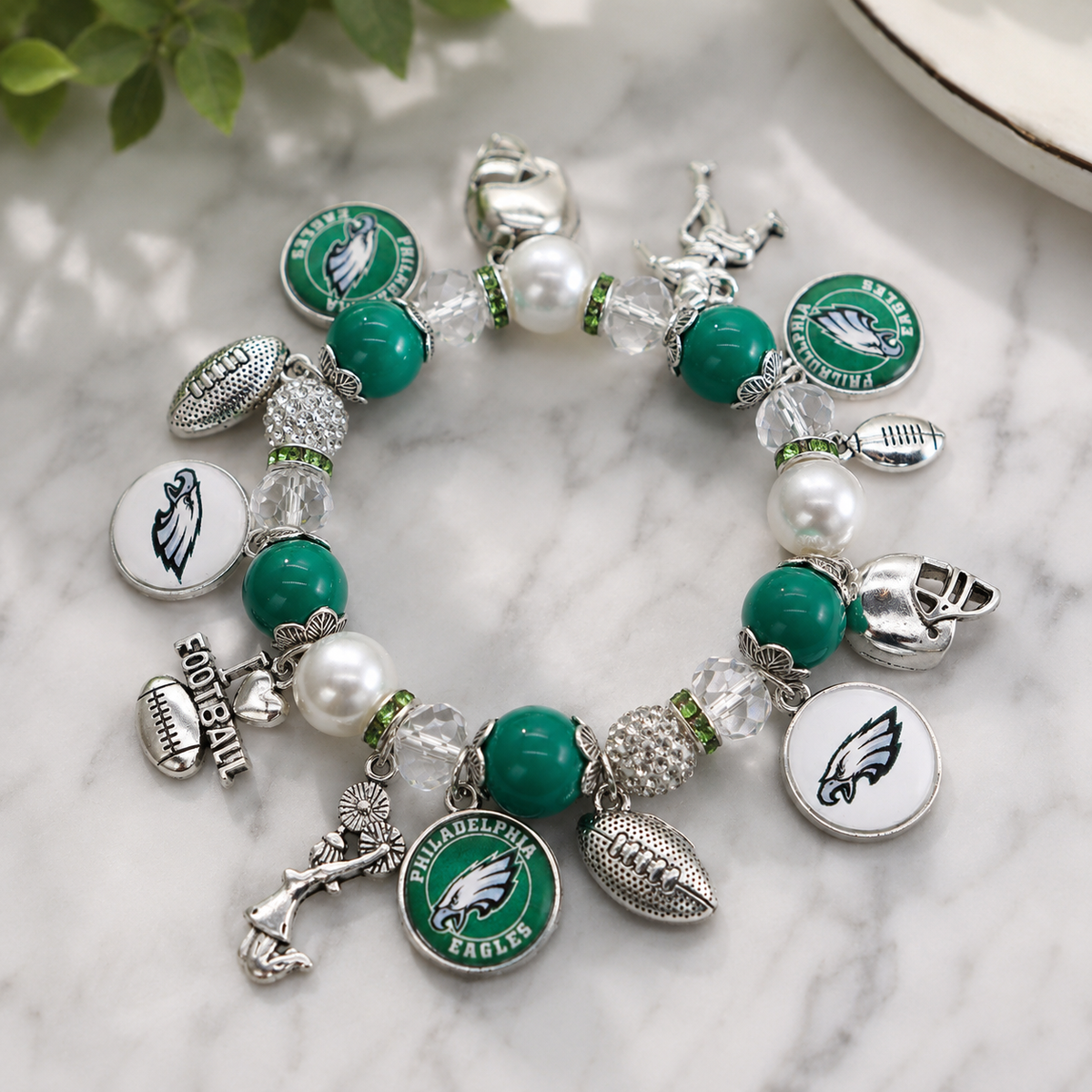 Philadelphia Sports Charm Bracelet | Fitkitty Culture®