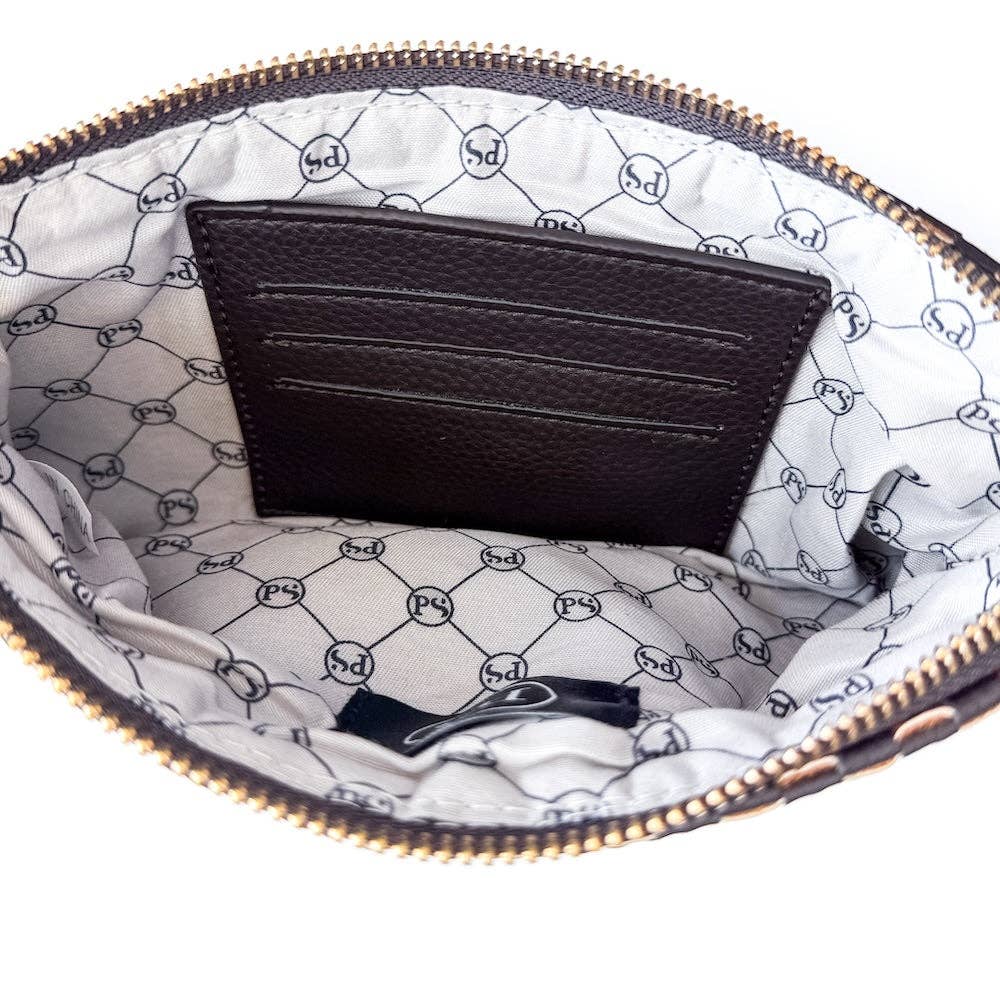 Emma Woven Clutch Wristlet - House of Caelo Athleisure Wear, Yoga Wear &  Women's Clothing