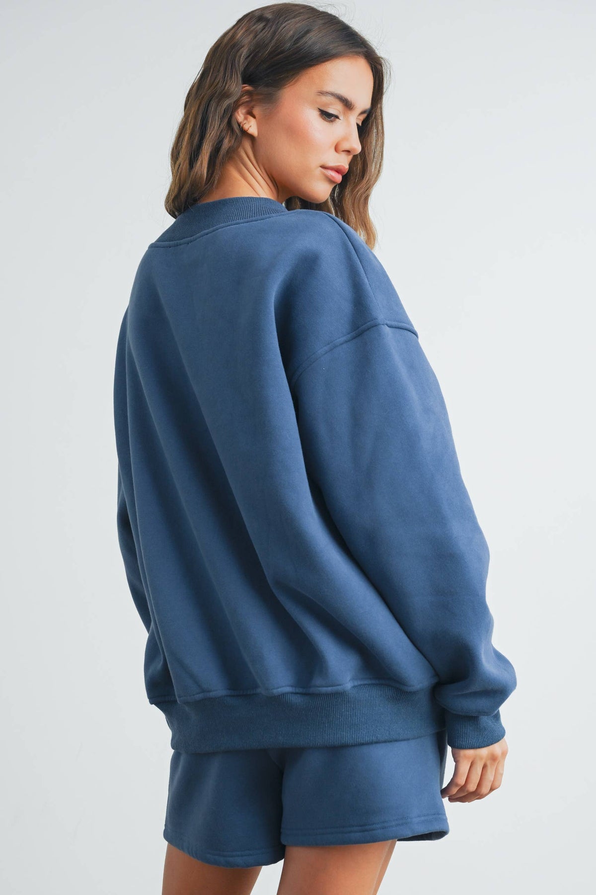 New York V-Neck Sweatshirt - House of Caelo Athleisure Wear, Yoga Wear &  Women's Clothing