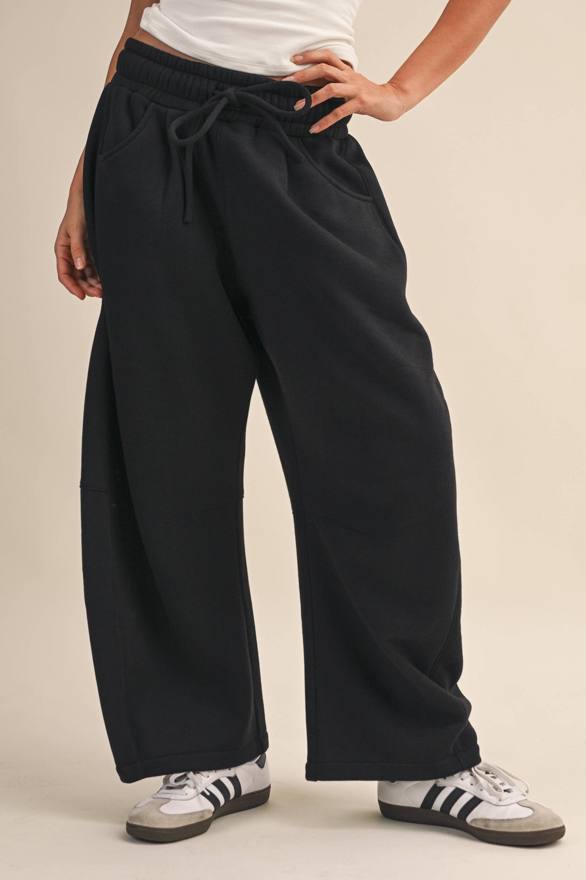 CloudSoft™ Barrel-Leg Sweatpants — alternate product view 14