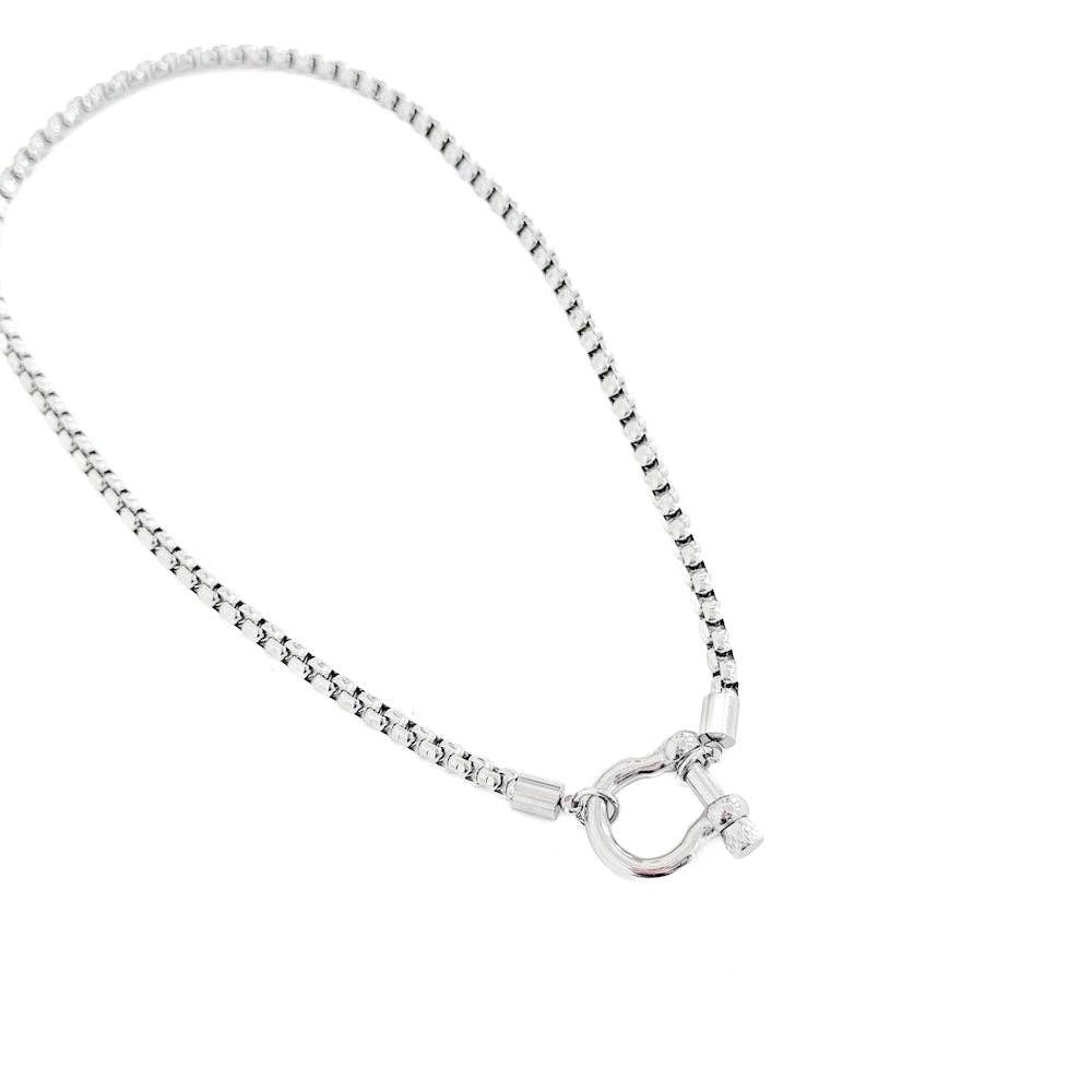 Lucky Me Horseshoe Toggle Necklace - WATERPROOF - House of Caelo Athleisure Wear, Yoga Wear &  Women's Clothing