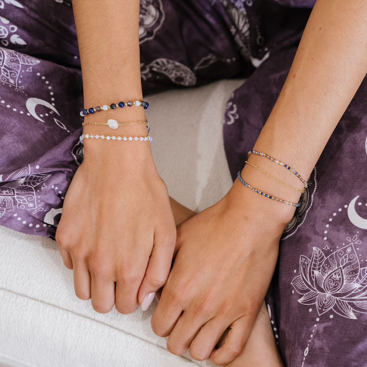Shanti Namaste Bracelet - House of Caelo Athleisure Wear, Yoga Wear &  Women's Clothing