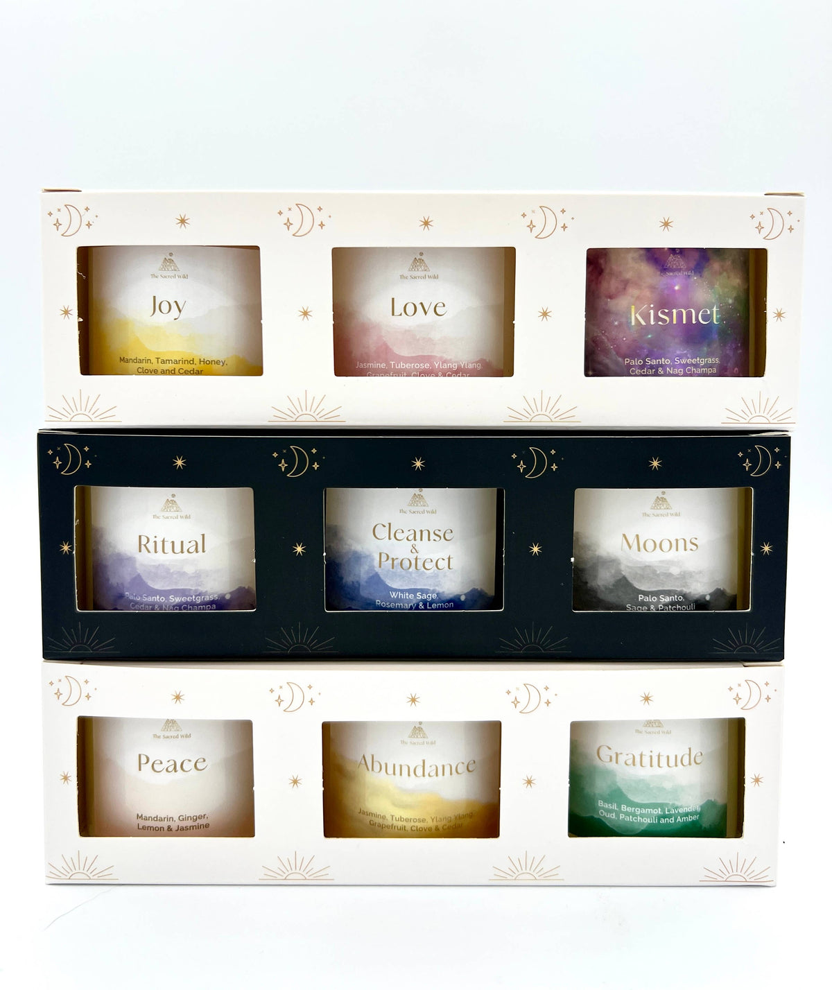 Joy-Mini Intention Votive Scented Candle Gift Set — alternate product view 2