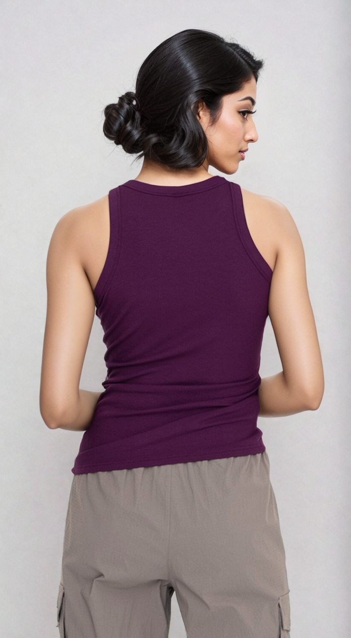 Micro-Ribbed Athleisure Tank Top, Tank Top, House of Caelo, House of Caelo