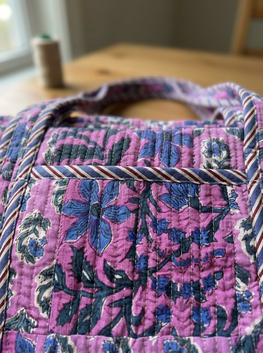 Wildroot Collective Quilted Floral Tote - Fitkitty Culture Athleisure Wear, Yoga Wear &  Women's Clothing