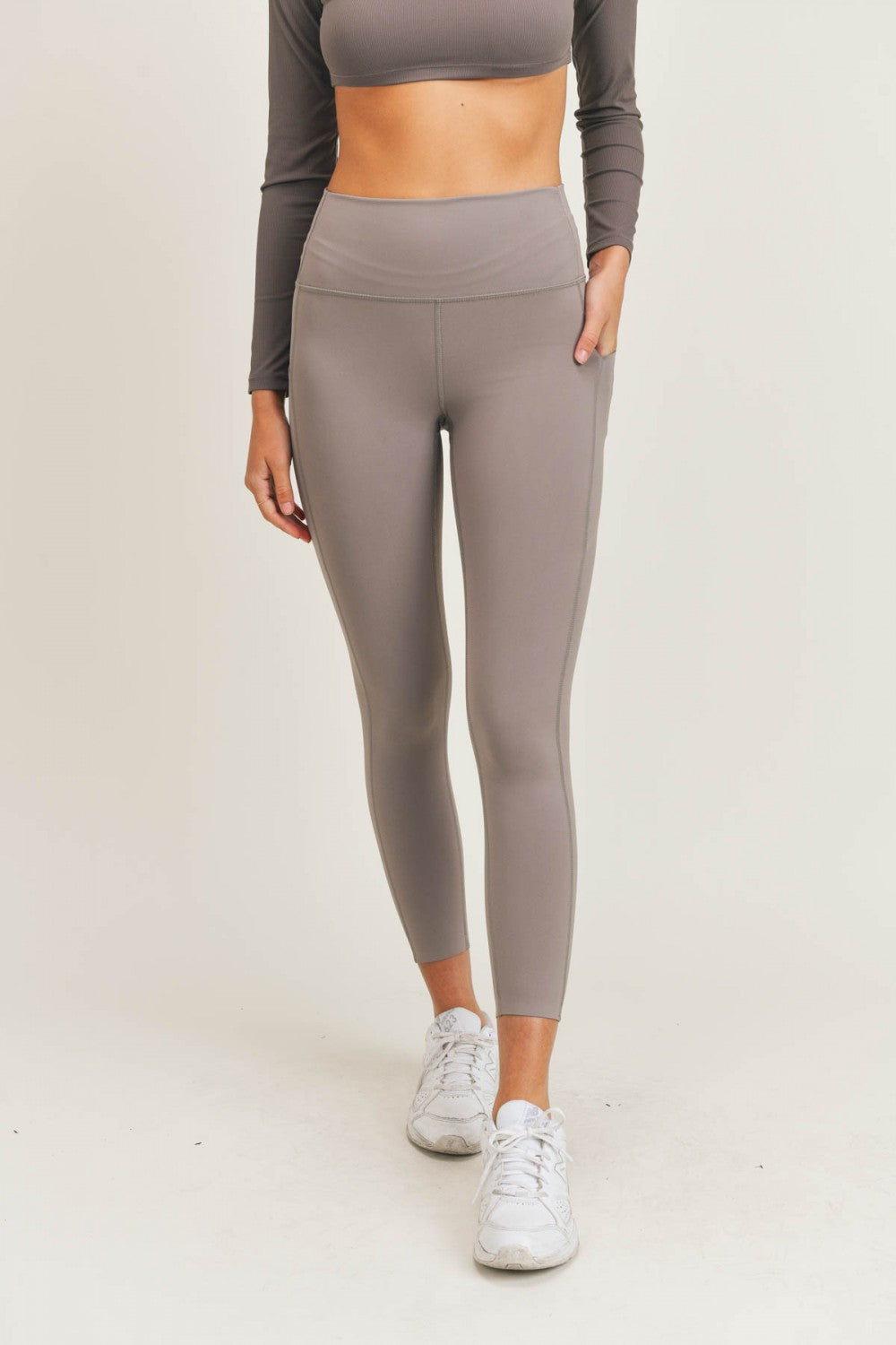 Laser-Cut Pocket Leggings, Leggings, House of Caelo, House of Caelo