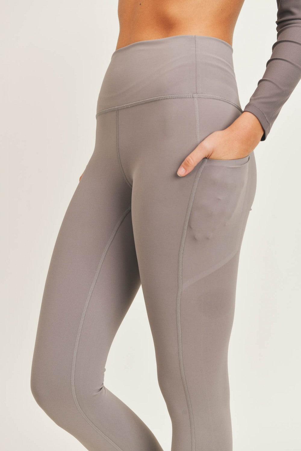 Laser-Cut Pocket Leggings, Leggings, House of Caelo, House of Caelo