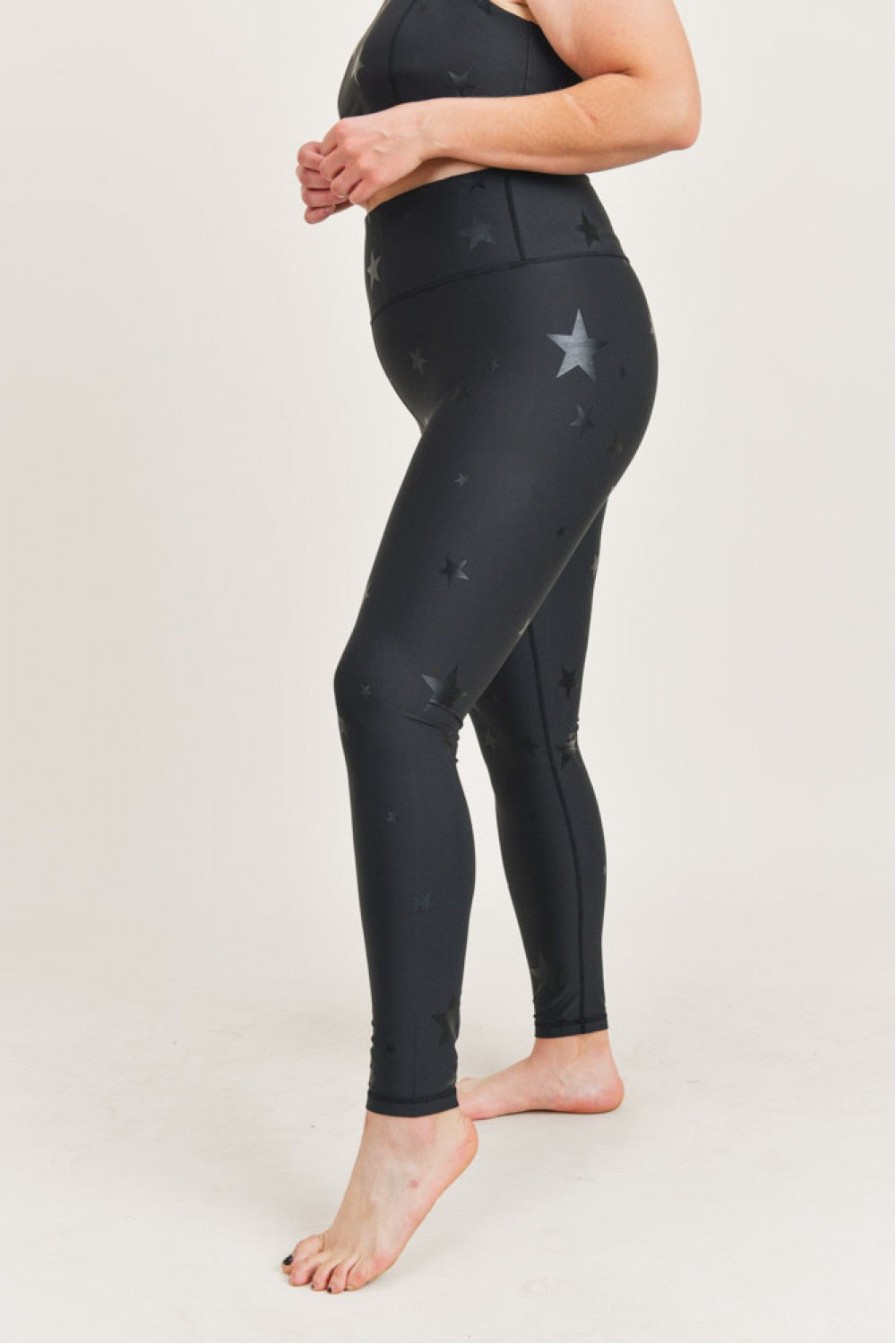 Starlight High Waisted Leggings, Leggings, House of Caelo, House of Caelo