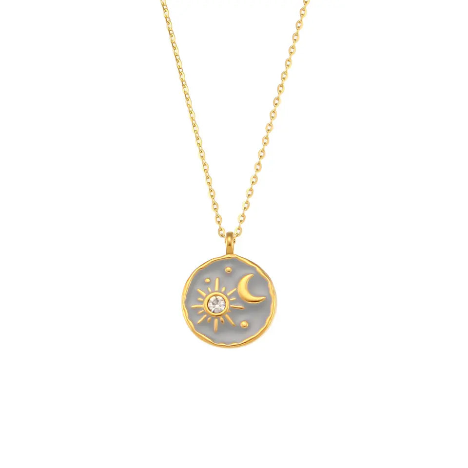 Celestial Love  Vintage Necklace, necklace, House of Caelo, House of Caelo