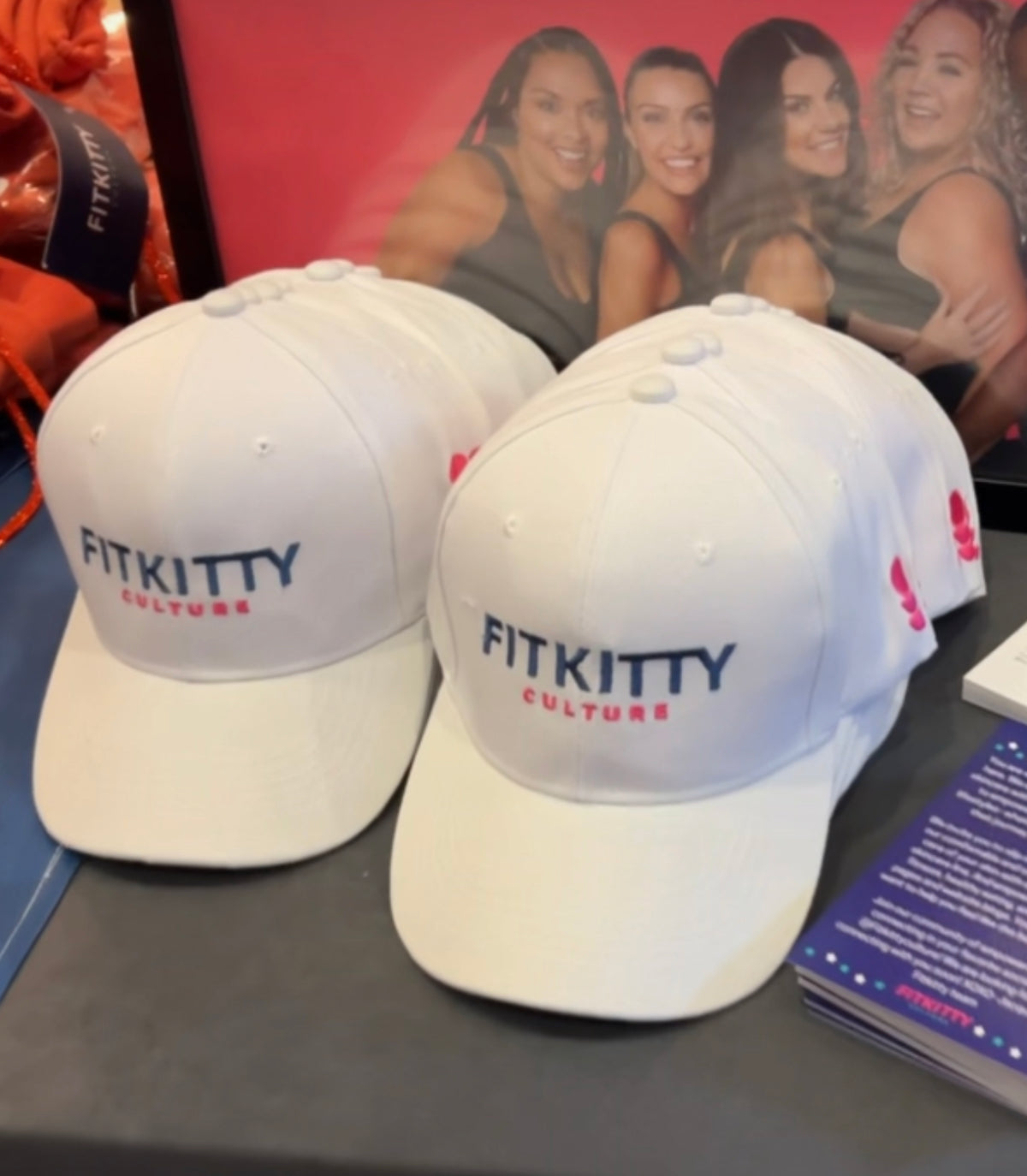 Fitkitty Logo Baseball Cap, view 3